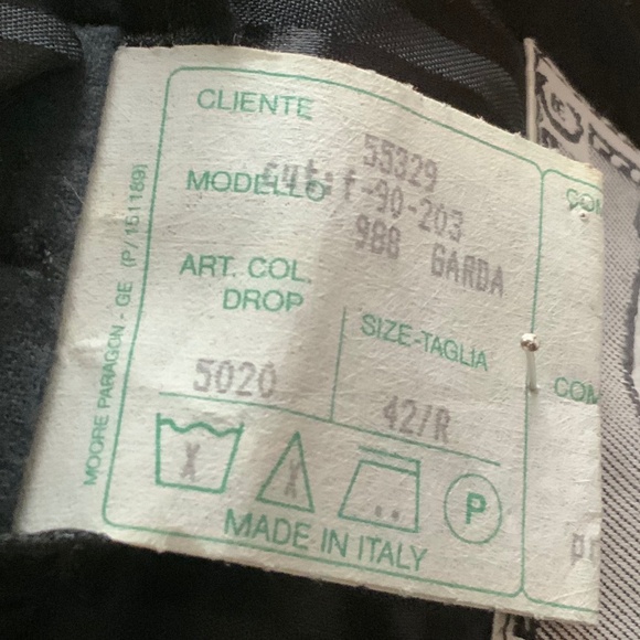 Nino Cerruti men’s Heavy Wool Long coat, Sz 42R - Picture 6 of 9